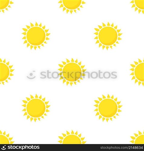 Hot sun pattern seamless background texture repeat wallpaper geometric vector. Hot sun pattern seamless vector