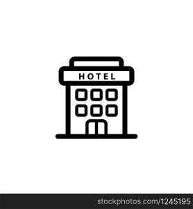 Hotel icon design vector template