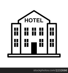 Hotel icon vector sign and symbol