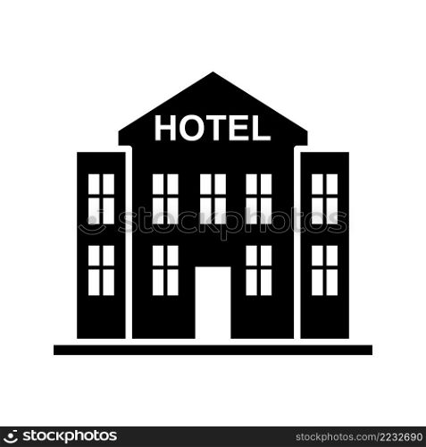 Hotel icon vector sign and symbol