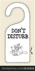 hotel sign cat do not disturb. hotel sign cat do not disturb humor room