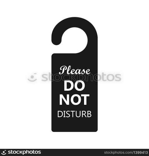 hotel sign, do not disturb hanging sign