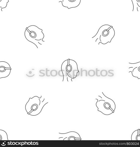 Hotline support center pattern seamless vector repeat geometric for any web design. Hotline support center pattern seamless vector