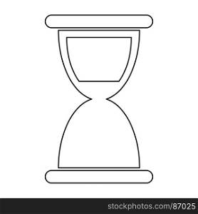 Hourglass icon .