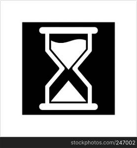 Hourglass Icon, Hour Glass Vector Art Illustration