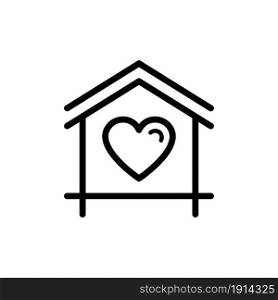 house and heart symbol