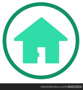 House and Home icon symbol sign 