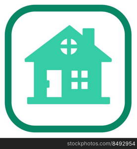 House and Home icon symbol sign 