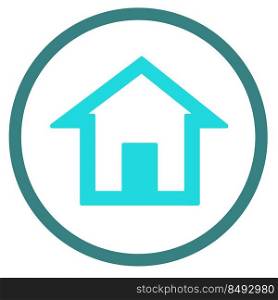 House and Home icon symbol sign 