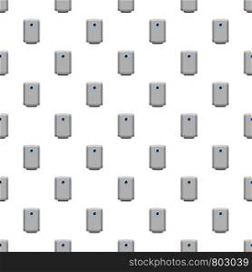 House boiler pattern seamless vector repeat for any web design. House boiler pattern seamless vector