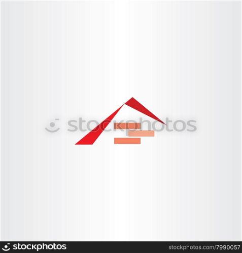 house construction roof brick logo company