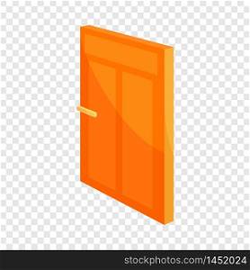 House door icon. Cartoon illustration of door vector icon for web design. House door icon, cartoon style