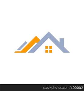 house home logo concept real estate symbol icon vector design illustration