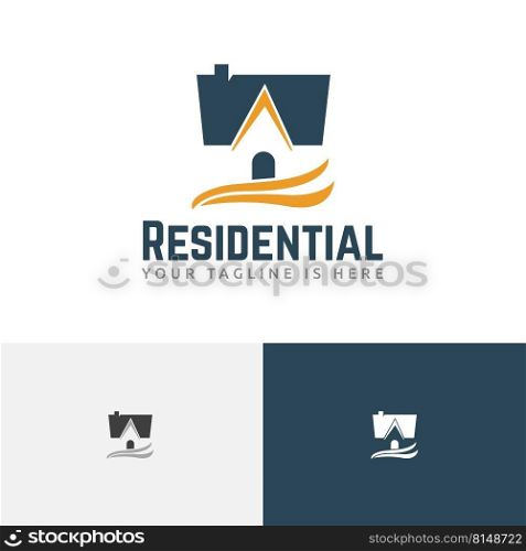 House Home Real Estate Housing Residential Modern Logo
