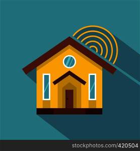House icon. Flat illustration of house vector icon for web. House icon, flat style