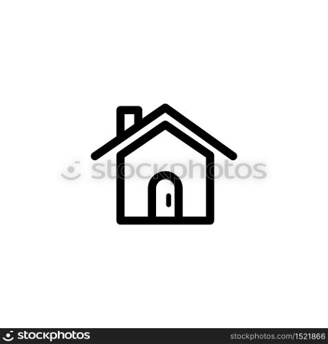 house icon logo illustration design