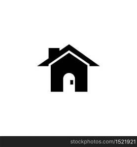 house icon logo illustration design