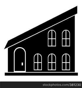 House icon. Simple illustration of house vector icon for web design. House icon, simple style