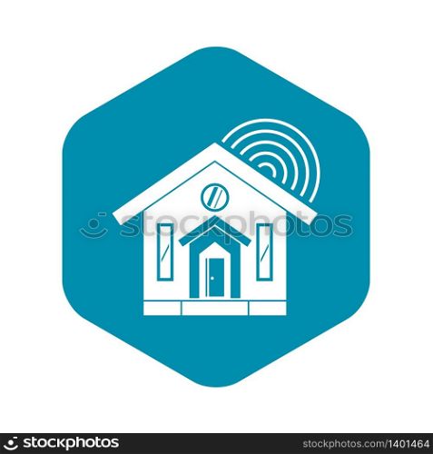 House icon. Simple illustration of house vector icon for web. House icon, simple style