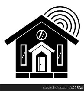 House icon. Simple illustration of house vector icon for web. House icon, simple style