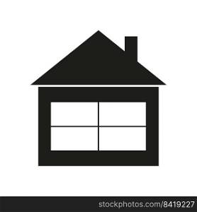 House icon. Small house. Vector illustration. Stock image. EPS 10.. House icon. Small house. Vector illustration. Stock image. 