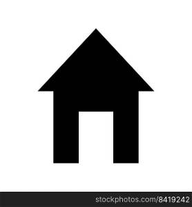 House icon. Small house. Vector illustration. Stock image. EPS 10.. House icon. Small house. Vector illustration. Stock image. 