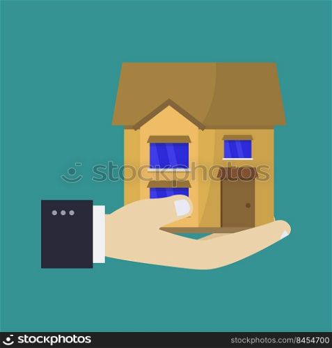 House in hand