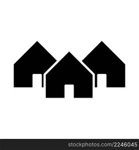 House in line art style. Flat premises. Conceptual representation of dwelling. Vector illustration. stock image. EPS 10.. House in line art style. Flat premises. Conceptual representation of dwelling. Vector illustration. stock image.