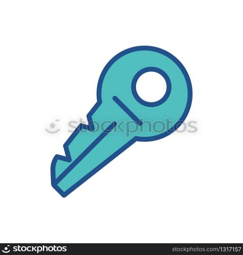 house key icon collection, trendy style
