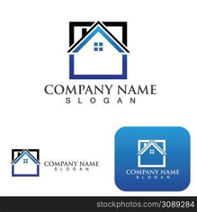 House logo and symbol vector