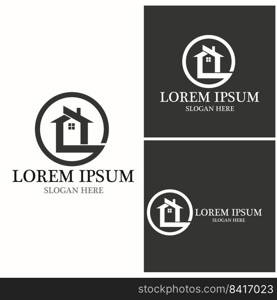 House Logo Home Real Estate Business  Home  building