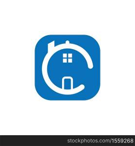 house logo icon vector illustration design