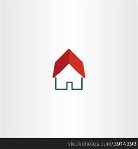 house logo real estate symbol element icon