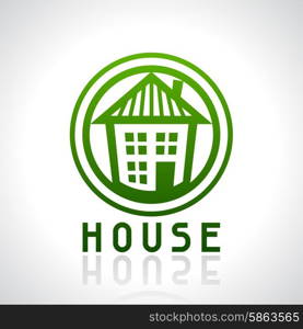 House logo template. Real estate design concept. House logo template. Real estate design concept.