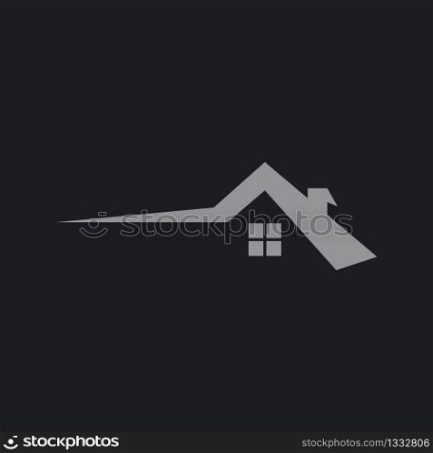 House logo template vector illustration design