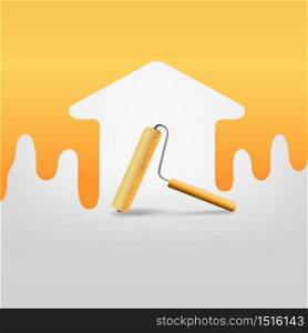 house painting and repair concept