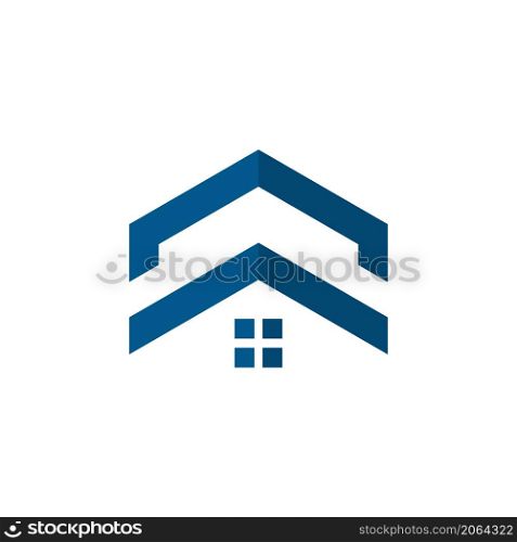 house roof logo design element