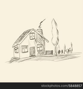 House sketch