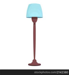 House torchere icon cartoon vector. Lamp stand. Interior light. House torchere icon cartoon vector. Lamp stand