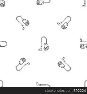 House vacuum cleaner pattern seamless vector repeat geometric for any web design. House vacuum cleaner pattern seamless vector
