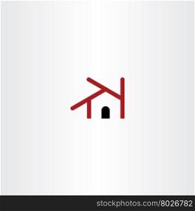 house vector icon element design symbol sign