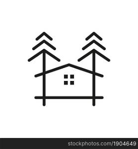 house with tree icon