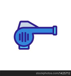 household portable blower icon vector. household portable blower sign. color symbol illustration. household portable blower icon vector outline illustration