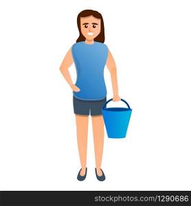 Housekeeping icon. Cartoon of housekeeping vector icon for web design isolated on white background. Housekeeping icon, cartoon style