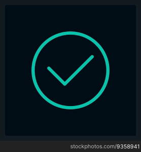 Hover confirmation button UI element template. Editable isolated vector dashboard component. Flat user interface. Visual data presentation. Web design widget for mobile application with dark theme. Hover confirmation button UI element template