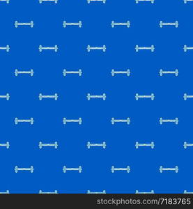 Hoverboard gyro pod pattern repeat seamless in blue color for any design. Vector geometric illustration. Hoverboard gyro pod pattern seamless blue