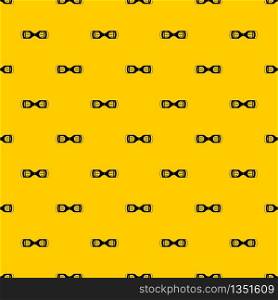 Hoverboard gyro pod top view pattern seamless vector repeat geometric yellow for any design. Hoverboard gyro pod top view pattern vector