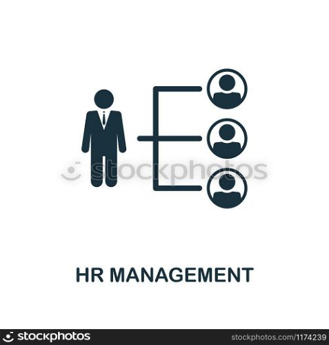 HR Management creative icon. Simple element illustration. HR Management concept symbol design from human resources collection. Can be used for web, mobile and print. web design, apps, software, print.. HR Management creative icon. Simple element illustration. HR Management concept symbol design from human resources collection. Perfect for web design, apps, software, print.