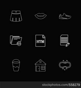 html , glass , lips , folder, files , file type , file , windows , os , documents, hardware , ai , pds , compressesd, zip , message , labour , constructions , icon, vector, design, flat, collection, style, creative, icons
