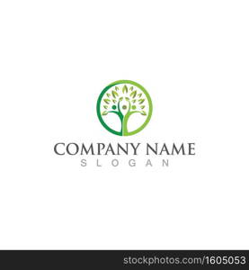 Human character logo sign illustration vector design